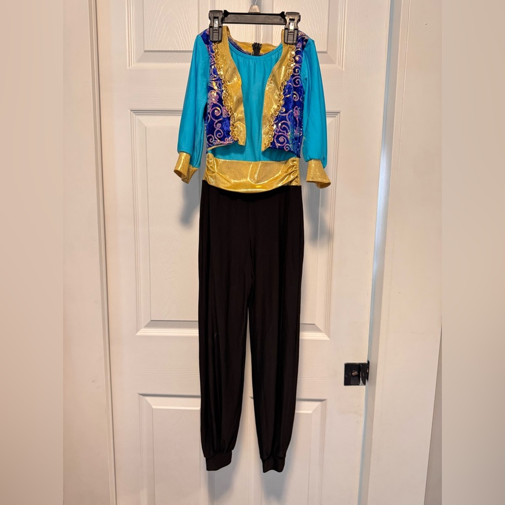Aladdin Inspired Dance Costume for Kids